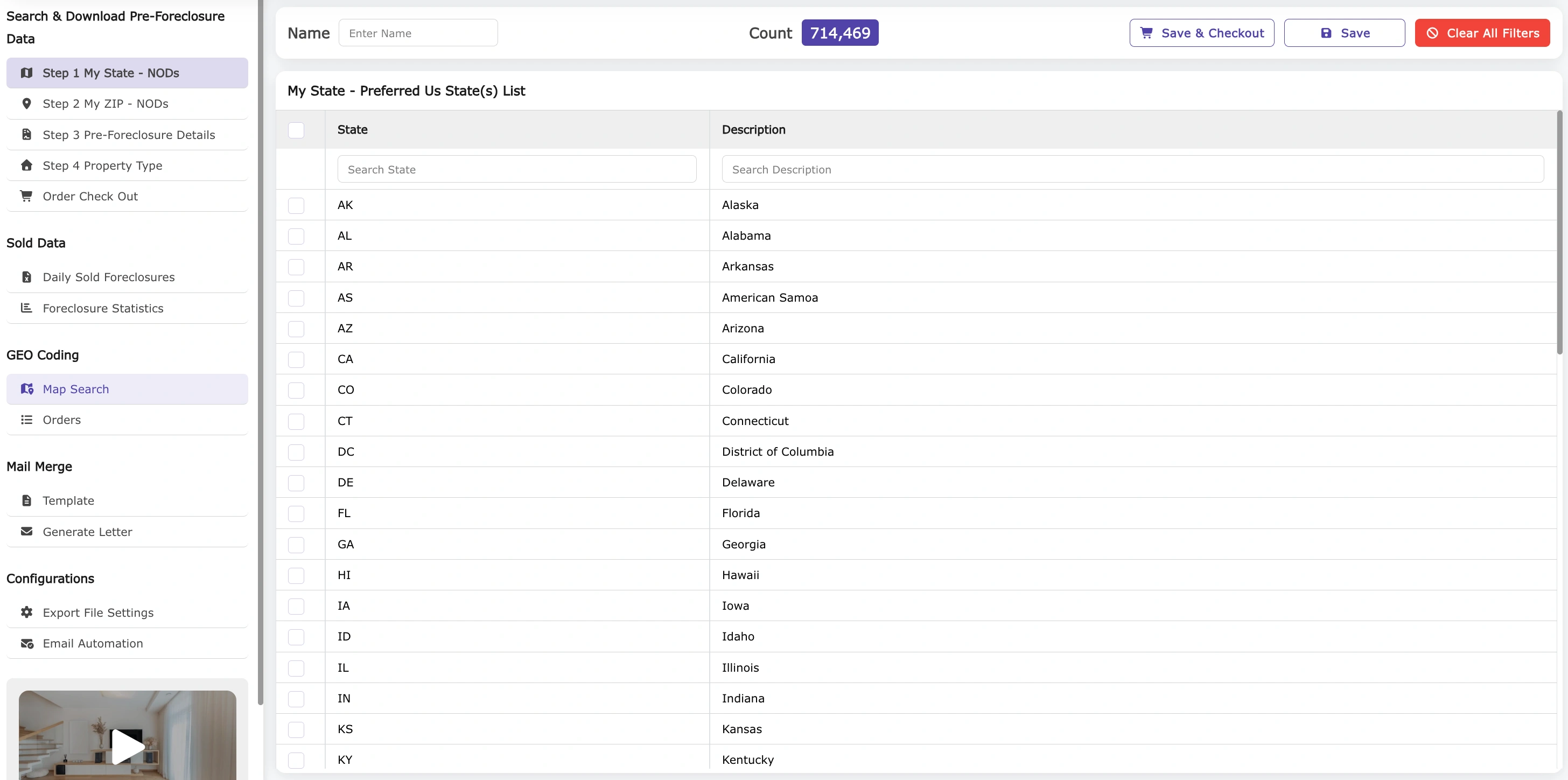 Foreclosure My State