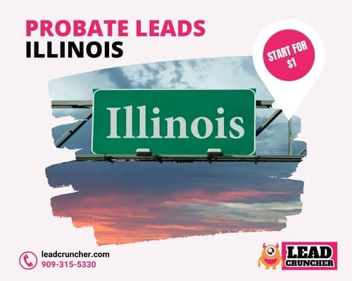Illinois probate leads, inherited property and motivated seller data
