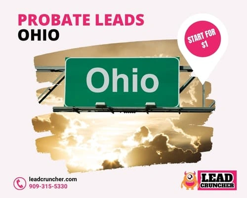 Ohio probate leads, inherited property and motivated seller data