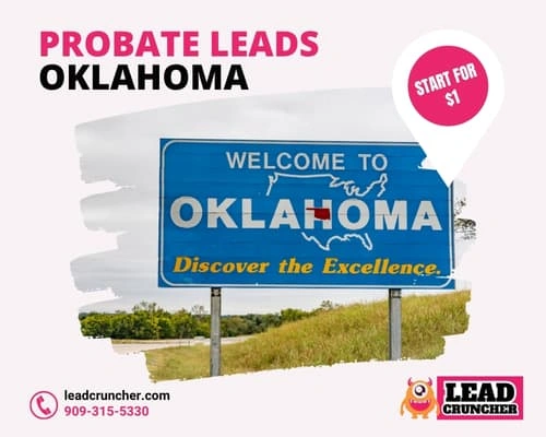 Oklahoma probate leads, inherited property and motivated seller data