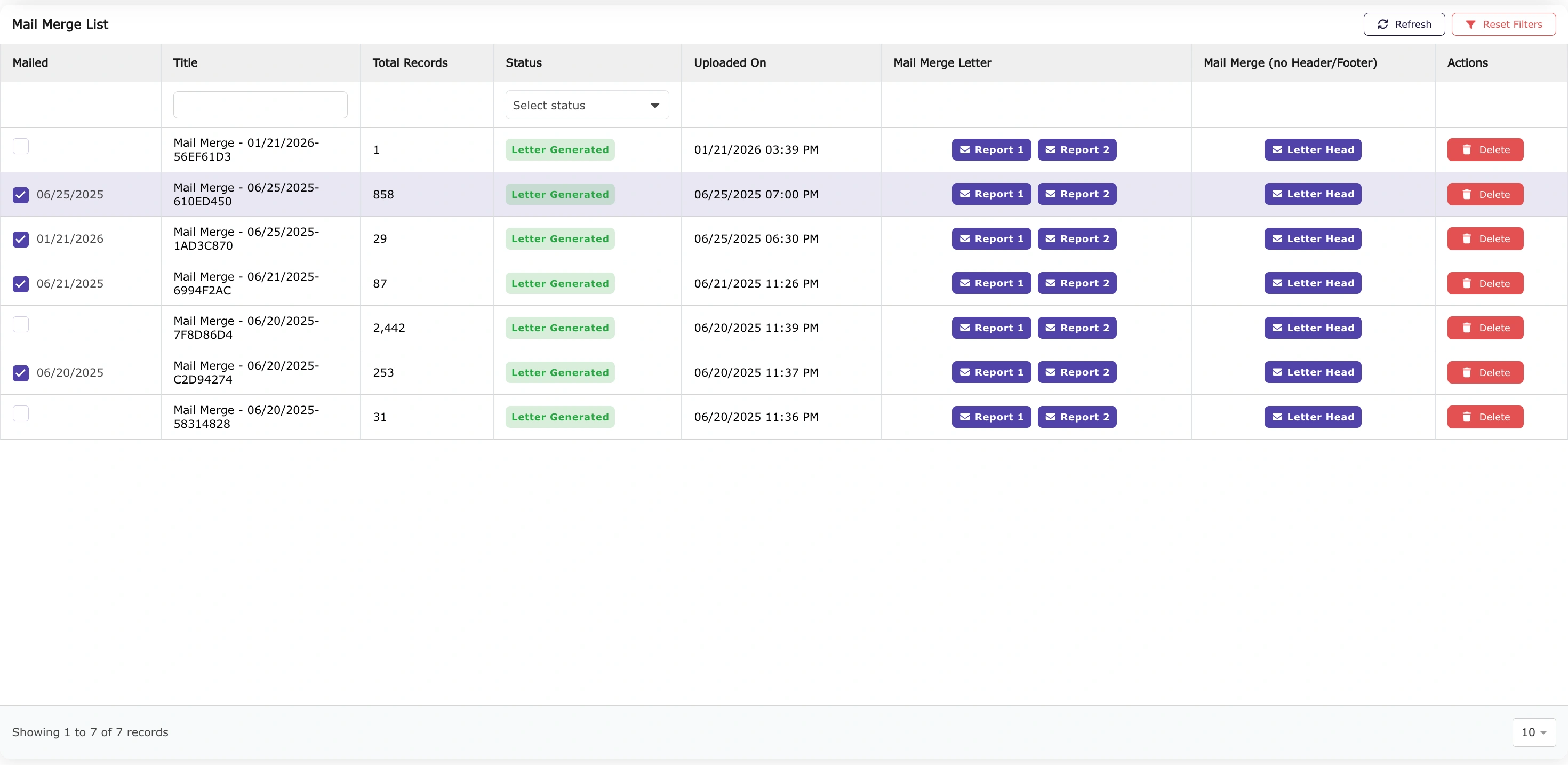 Owner Verification step-by-step process showing property details entry and automated segregation