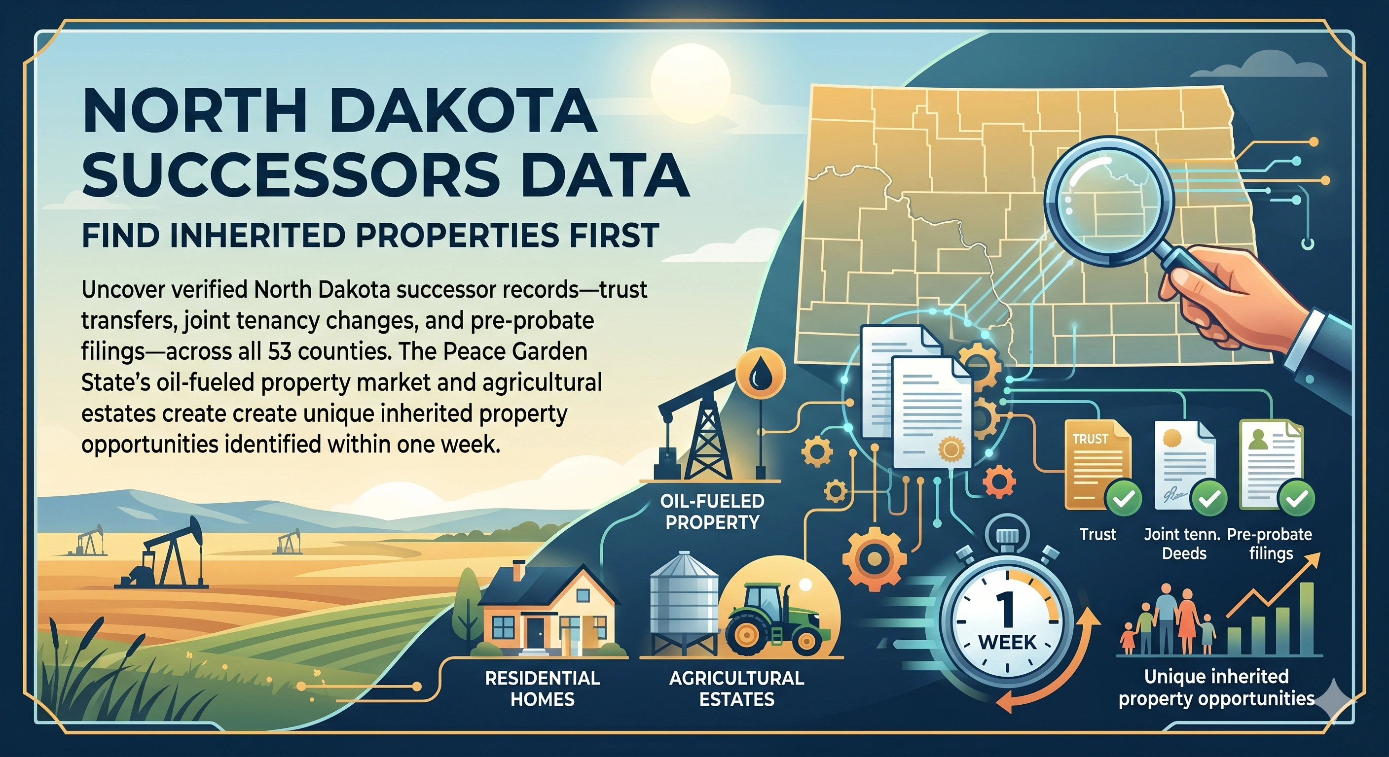 Eddy County, North Dakota Successors Data platform