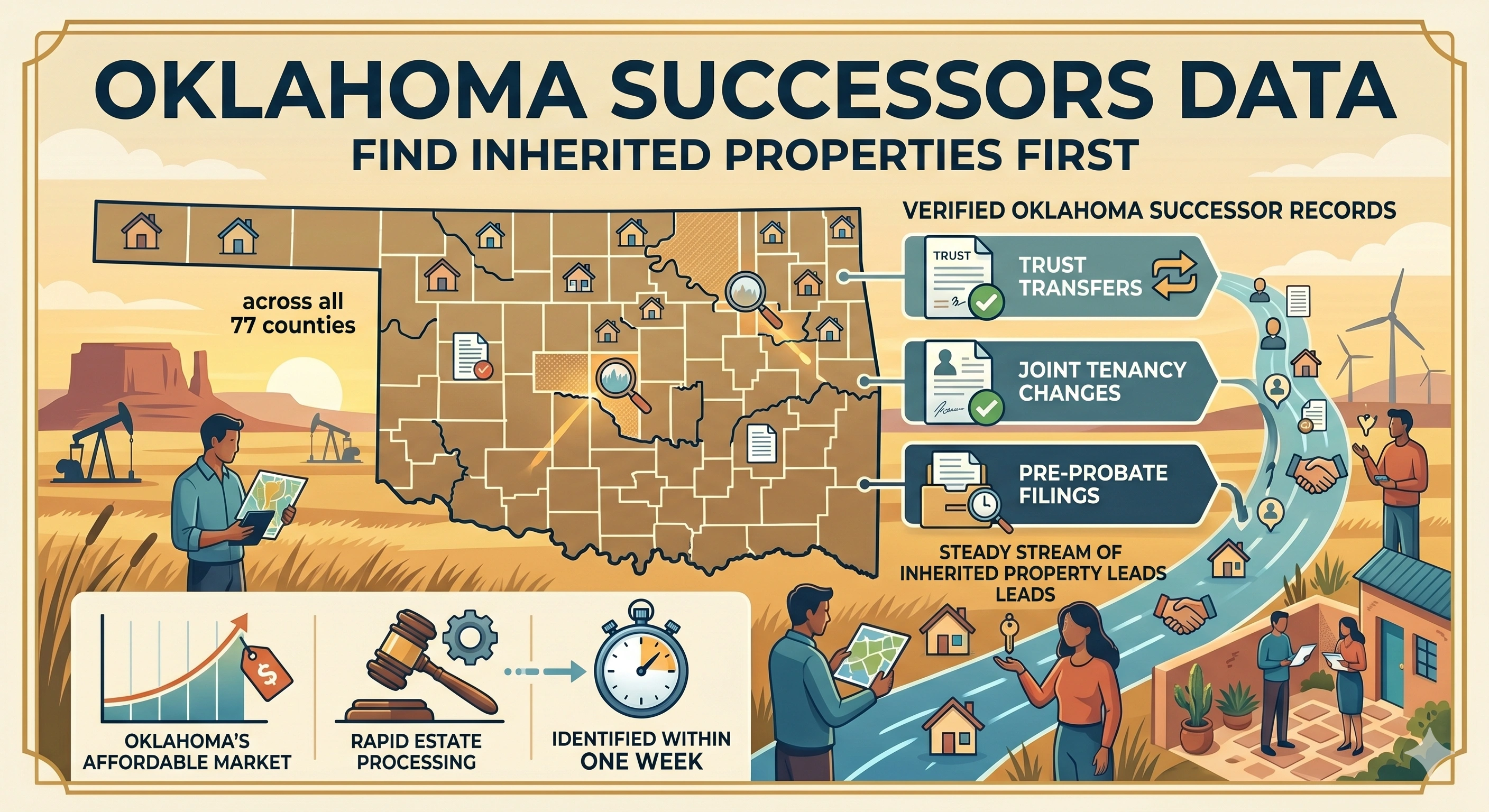 Bryan County, Oklahoma Successors Data platform