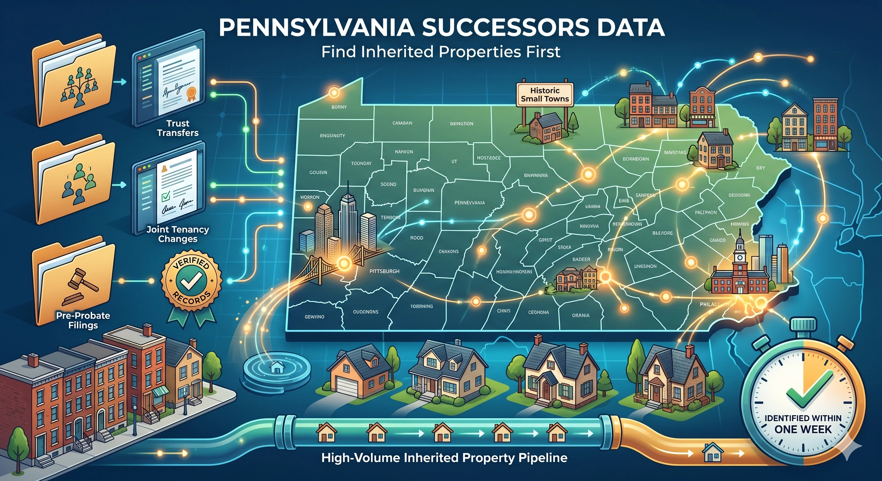 Juniata County, Pennsylvania Successors Data platform