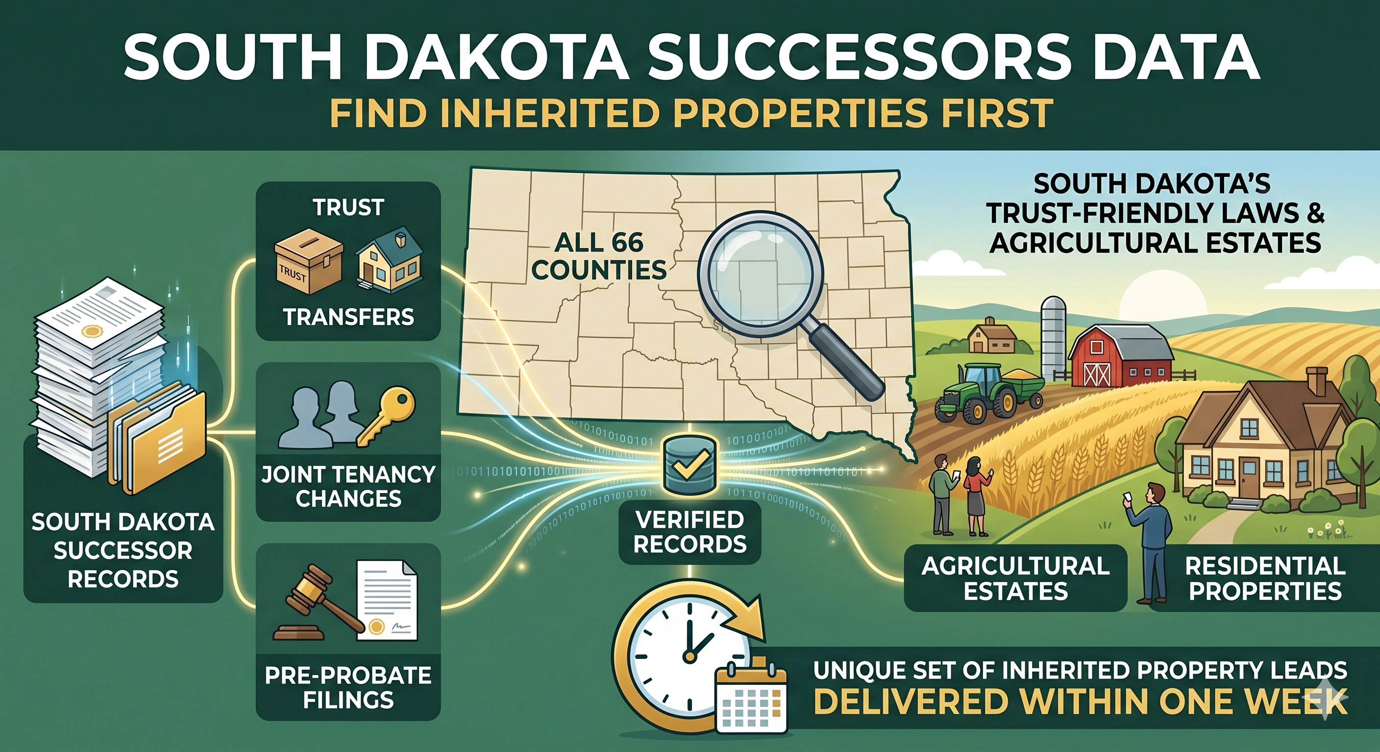 Fall River County, South Dakota Successors Data platform