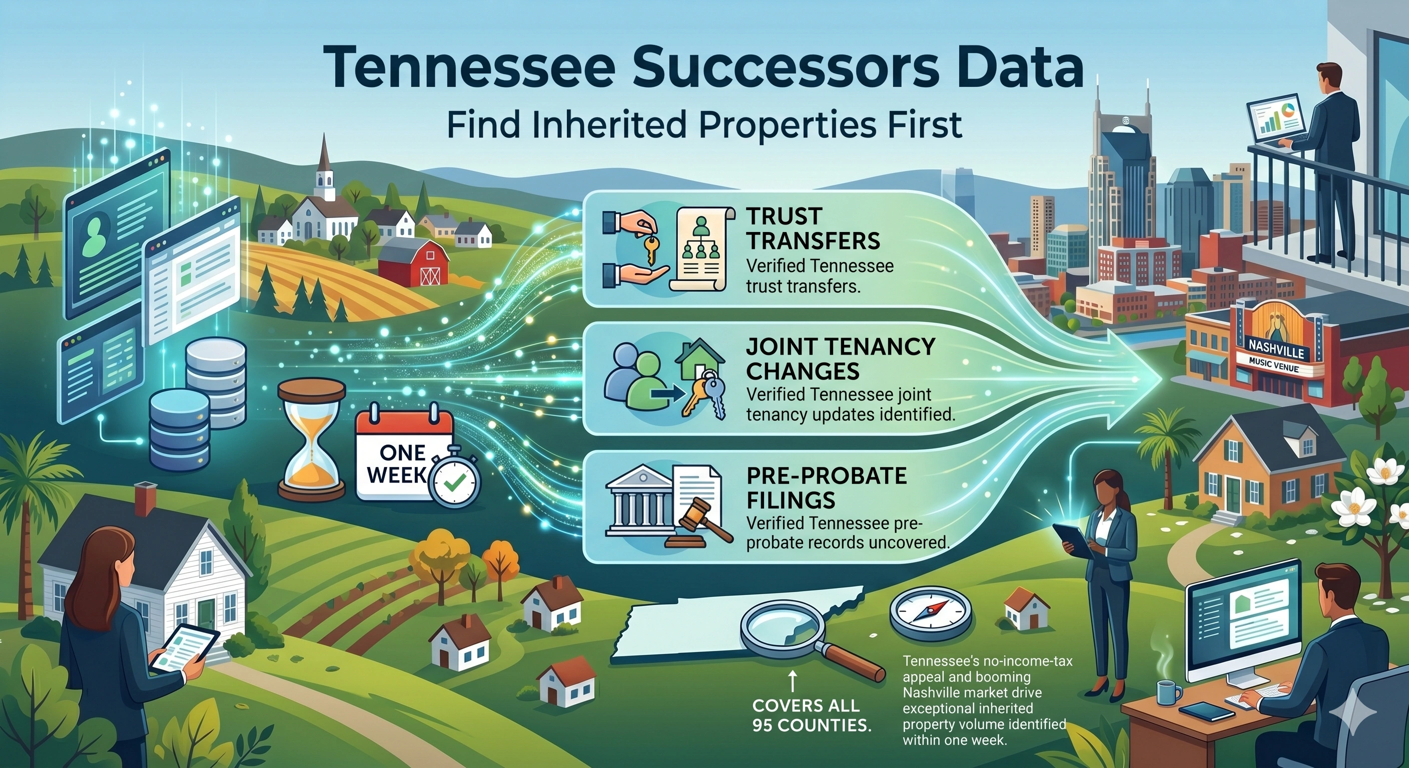 Nashville, Tennessee Successors Data platform