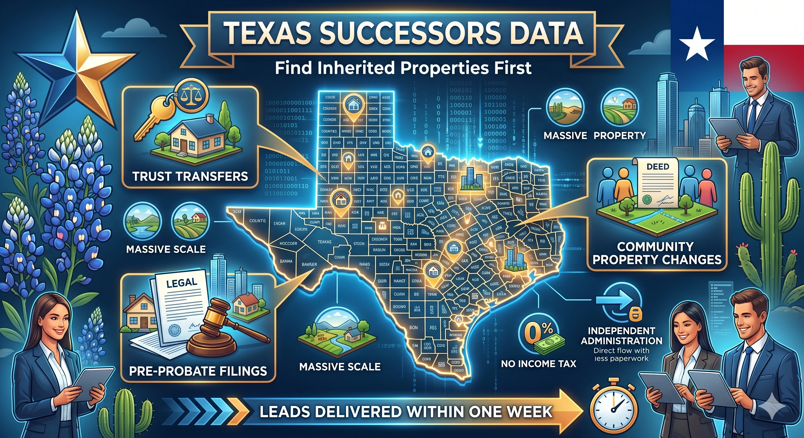 San Antonio, Texas Successors Data platform